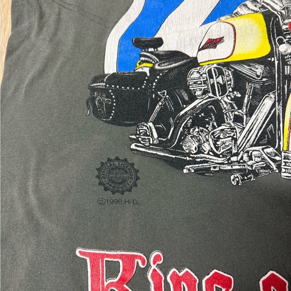 Rare 1996 Harley Davidson King Of The Road Tee - Picture 2 of 7